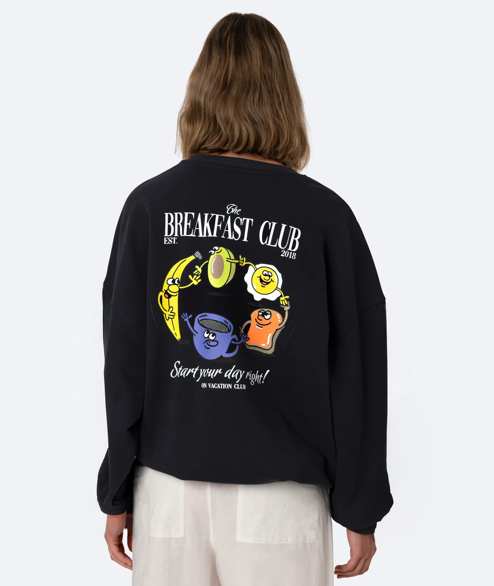 Breakfast Club Sweater - Navy