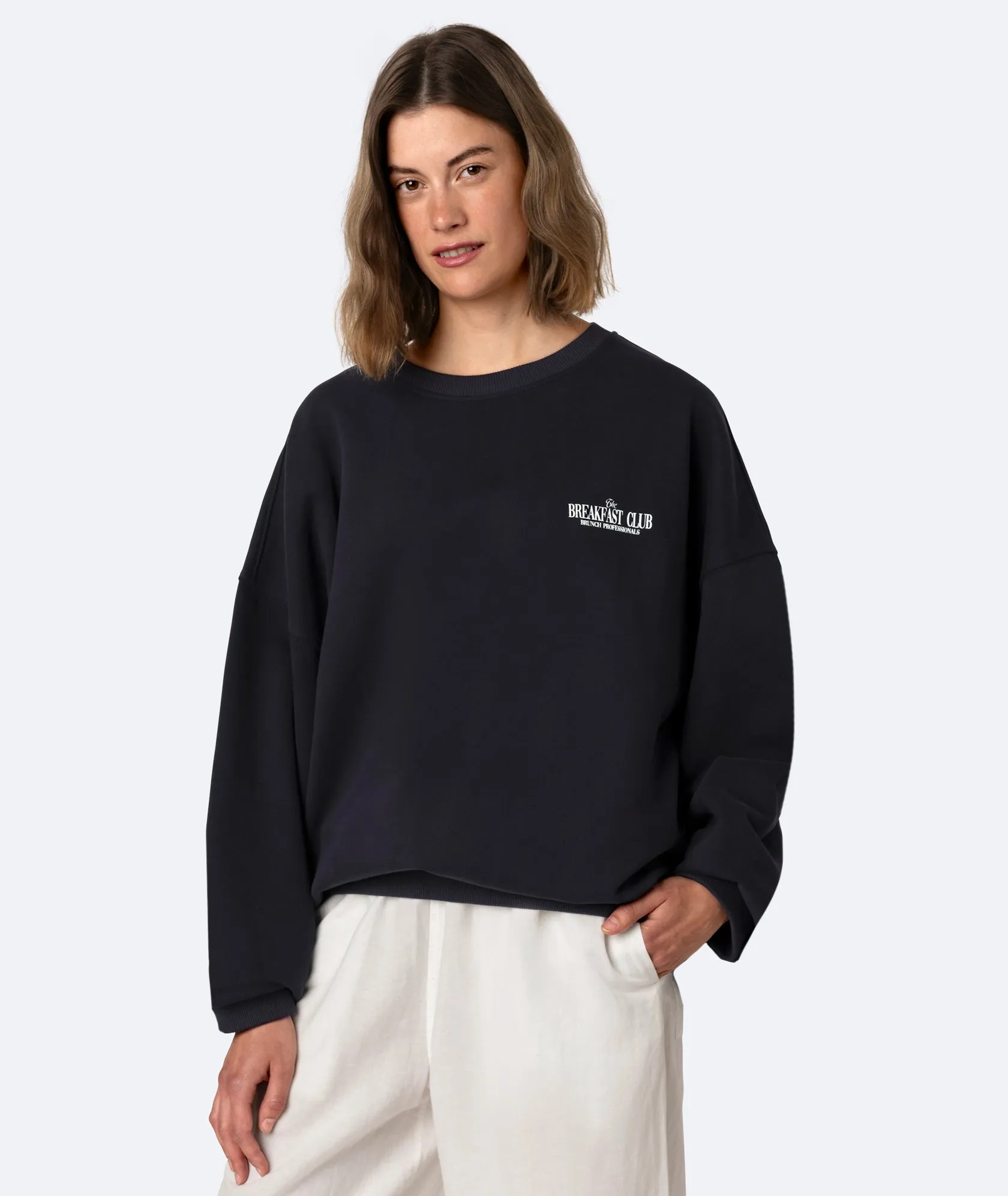 Breakfast Club Sweater - Navy