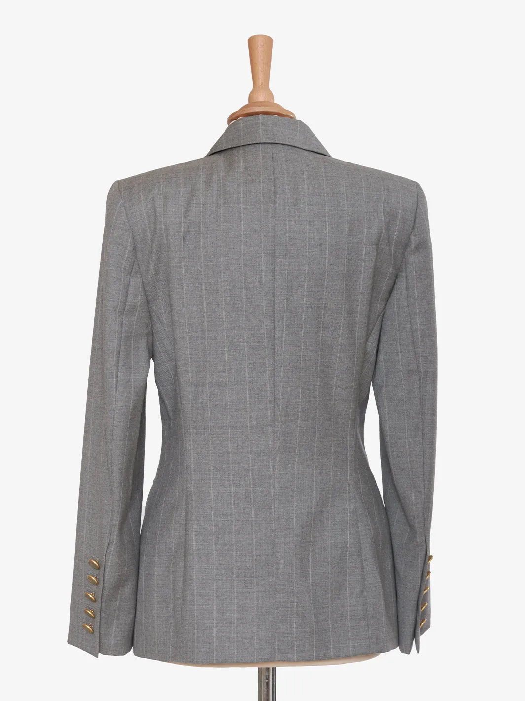 Escada Grey suit in cool wool