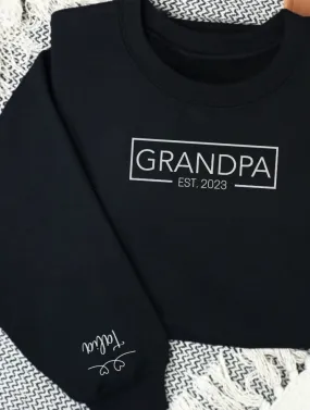 GRANDPA SWEATER - BLACK