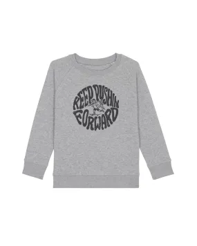 Keep Pushin Organic KIDS Crewneck - Heather Grey