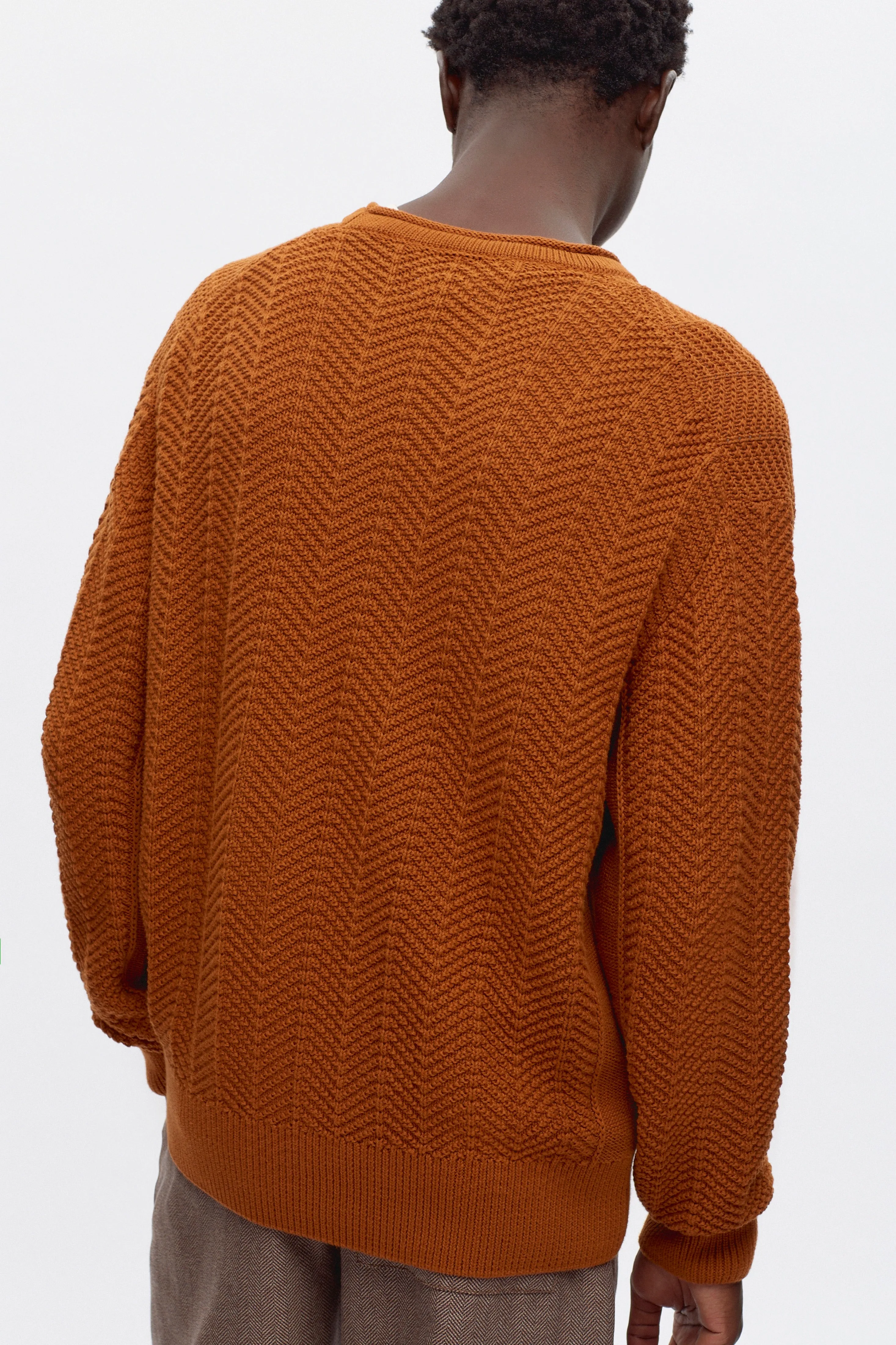 Men's Dahab Rollneck Sweater in Caramel