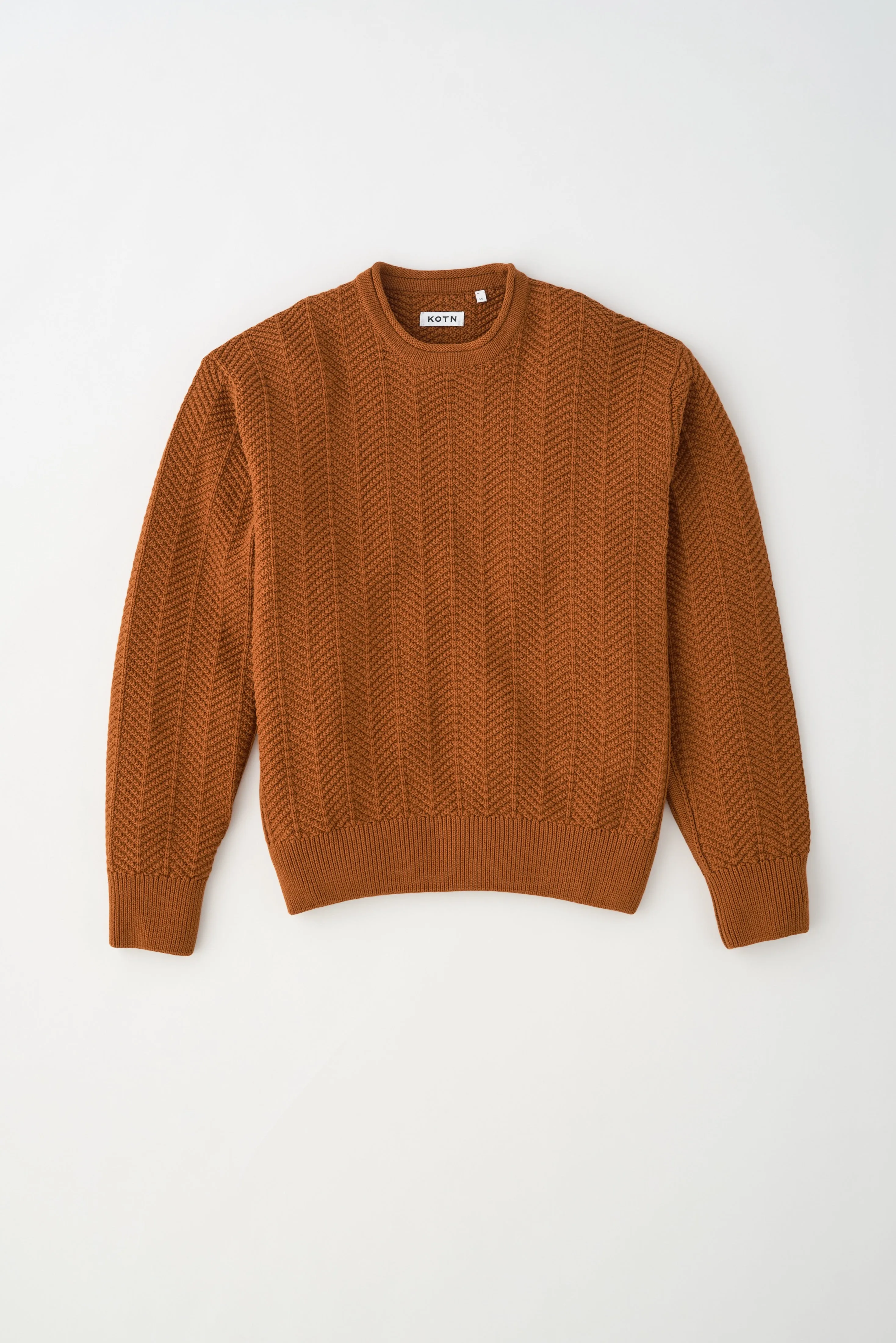 Men's Dahab Rollneck Sweater in Caramel