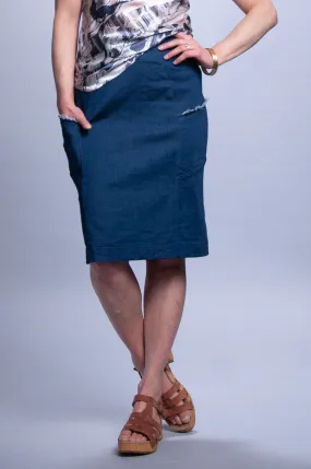 Sloan Skirt - Denim